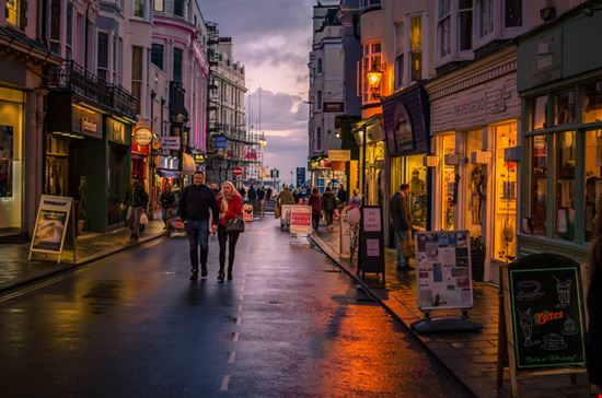 The Lanes The Lanes Marius_Comanescu / Shutterstock.com 